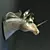 Title: Graceful Pegasus Wall Sculpture 3D model small image 1