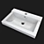 Sleek TALLEVIKEN Single Sink 3D model small image 1
