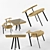 Versatile Dining Set 3D model small image 1