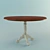 Modern Round Bramley Table 3D model small image 1