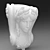 Feminine Head Bracket 3D model small image 1