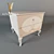 Elegant AltaModa Monnalisa Bedside Table 3D model small image 1