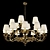 Zonca Chandelier (H10505) - Elegant Lighting Statement 3D model small image 2