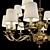 Zonca Chandelier (H10505) - Elegant Lighting Statement 3D model small image 4