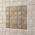 Modern Tiled Floor: L-500mm, W-500mm 3D model small image 3