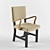 Elegant Armchair Marchetti MM 504 3D model small image 1