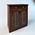 Classic Antique-Style Stand 3D model small image 1