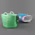 Versatile Plastic Laundry Baskets 3D model small image 2