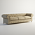 Antique Chesterfield Sofa | GRAMERCY HOME 3D model small image 1