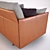 Elegant Grantorino Sofa by Poltrona Frau 3D model small image 2