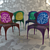 Color-Changing Plastic Chairs 3D model small image 1