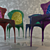 Color-Changing Plastic Chairs 3D model small image 3