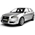 Sleek and Reliable Audi A3 3D model small image 1