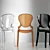  Dynamic Design Plastic Chair 3D model small image 2