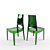 Modern Polycarbonate Chair: Glenda 3D model small image 1