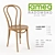 Classic Bent Chair: Fameg A-18/14 3D model small image 1