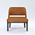 Elegant Minotti Owens Chair 3D model small image 2