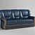 Luxurious Isabelle Sofa: Unwrap Ultimate Comfort 3D model small image 2