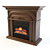 Cozy Flame: Ethanol Fireplace 3D model small image 1