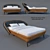 Polish-made DOLCE Woodways Bed 3D model small image 1