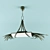 Eleganza Naturalebanci Ceiling Light 3D model small image 1