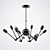 Versatile Spider Chandelier 3D model small image 1