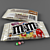 Delicious M&M's Candy Bag 3D model small image 1