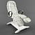 Luxury Pedicure Chair 3D model small image 1