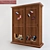 Elegant Grifoni Night Cupboard 3D model small image 1