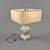 Greta 30-Inch Table Lamp | Currey 3D model small image 1