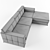 Adjustable Headrests | Spacious Storage Box | Apriori FELICE 3D model small image 1