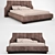 Luxury Italian Bed: "Hugo 3D model small image 1