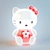 Hello Kitty Night Light 3D model small image 1