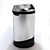 Sleek Steel Swing Top Trash Can 3D model small image 3