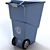 3D Recycling Bin Models: Clean & Dirty Shaders 3D model small image 1