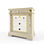 Vintage Bedside Table - 63x40x69 cm 3D model small image 1