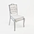 Busnelli Adamo 687 Classic Wooden Chair 3D model small image 2