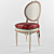 Elegant Vittorio Grifoni Chair 3D model small image 1