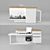 Modern Reception Desk - Custom Design 3D model small image 1