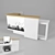 Modern Reception Desk - Custom Design 3D model small image 2