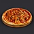 Mexican Pizza - Spicy and Irresistible 3D model small image 1