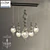 Elegant San Marco Ceiling Light 3D model small image 1