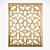 Eastern Style Decorative Grille - 1280x1000mm 3D model small image 1