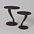 Fendi Duo Table Set 3D model small image 1