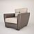 Amsterdam Lounge Chair 3D model small image 2