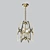 Elegant Crystal Chandelier 3D model small image 1