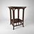 Rattan Corner Table 3D model small image 1