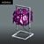 Mantra Tokio Violeta Table Lamp 3D model small image 1