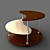 Dual-Tier Coffee Table 3D model small image 1