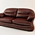 Redford Sofa: Classic Comfort 3D model small image 1